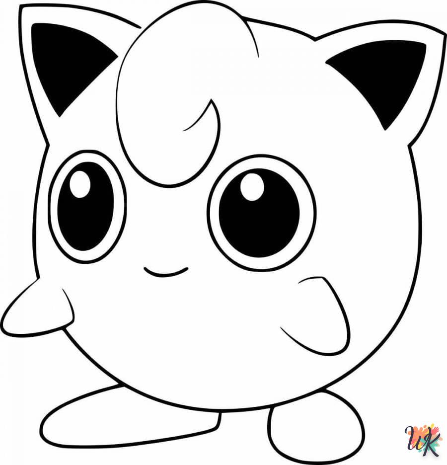 image de coloriage Pokemon  pour enfant