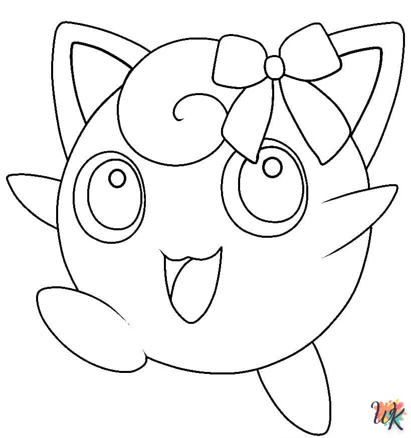 coloriage Pokemon  à imprimer pour enfant de 9 ans