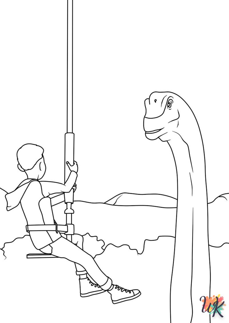 coloriage Jurassic World  en ligne 8 ans