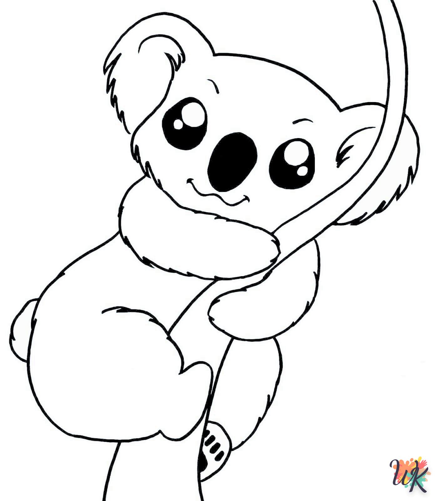 coloriage Koala  à colorier en ligne