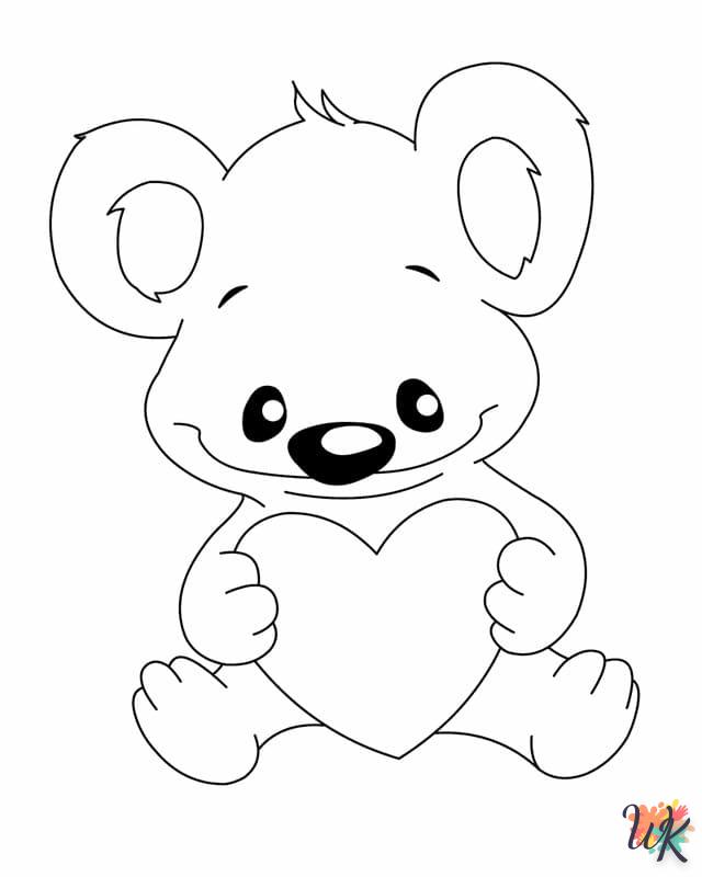 coloriage Koala  à imprimer pdf gratuit