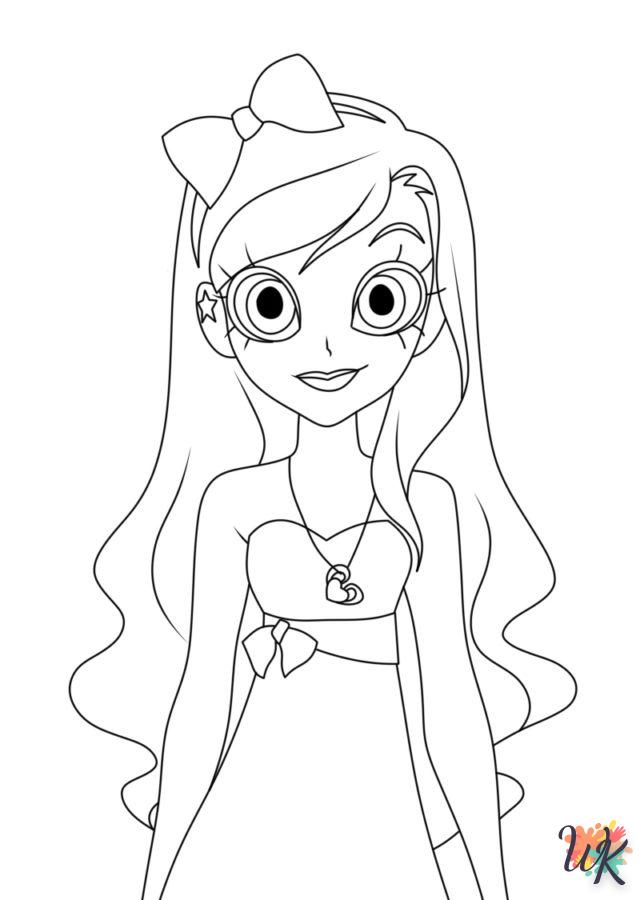 coloriage LoliRock  pour enfant