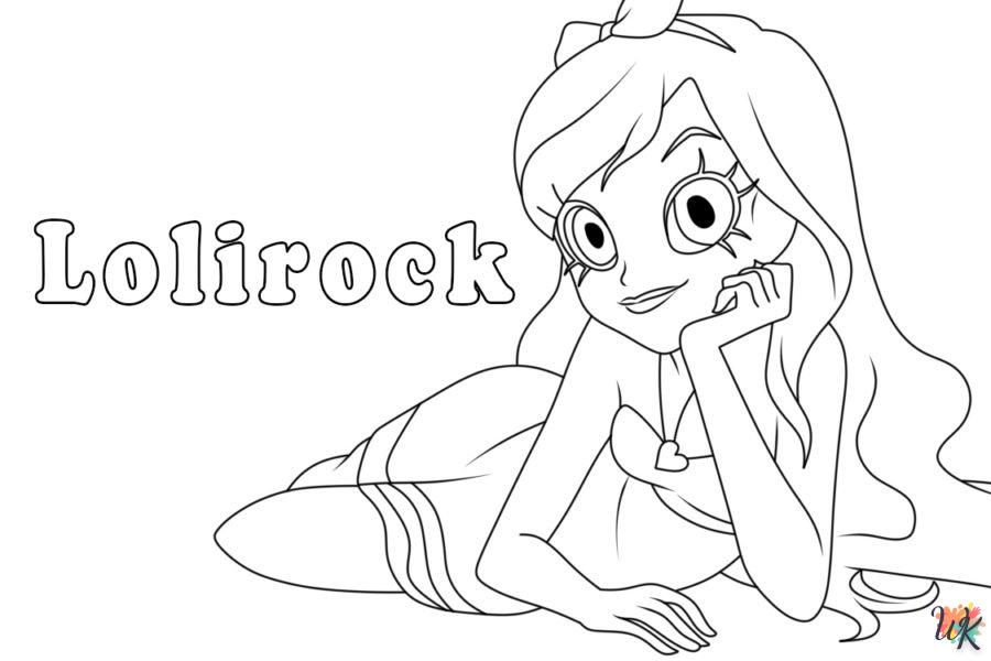 coloriage LoliRock  en ligne adulte gratuit
