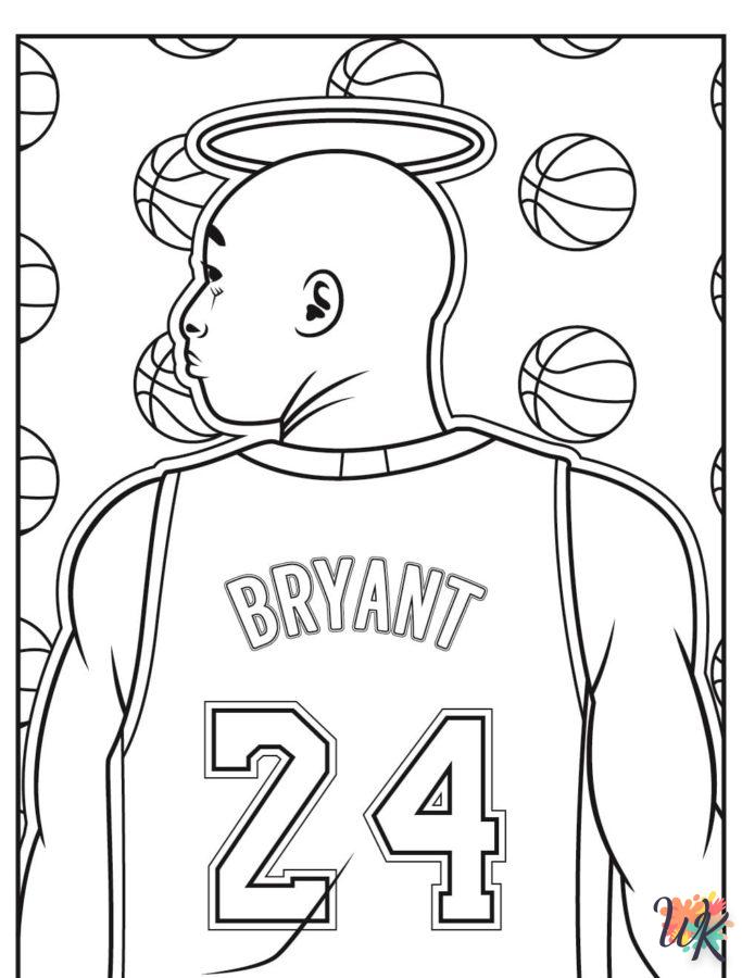 coloriage NBA  en ligne à imprimer