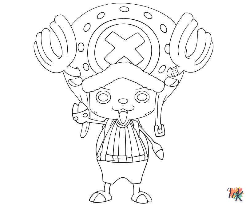 coloriage One Piece  à imprimer pdf gratuit