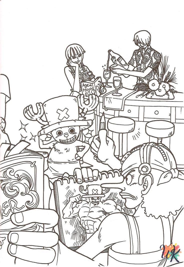 coloriage One Piece  en ligne pour enfant