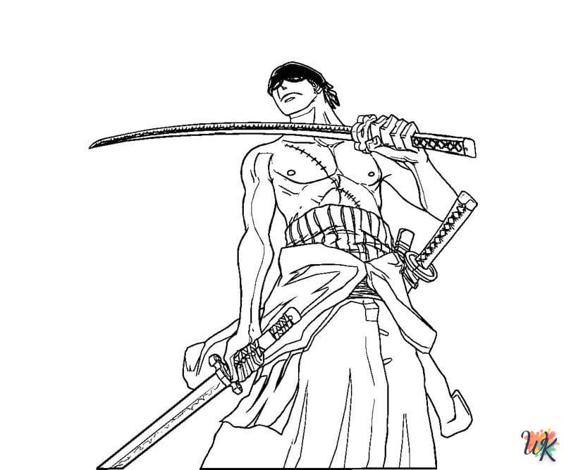 coloriage One Piece  à imprimer pdf