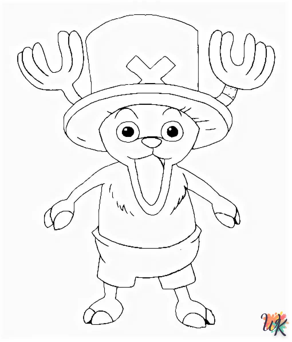 coloriage One Piece  à imprimer pour enfants