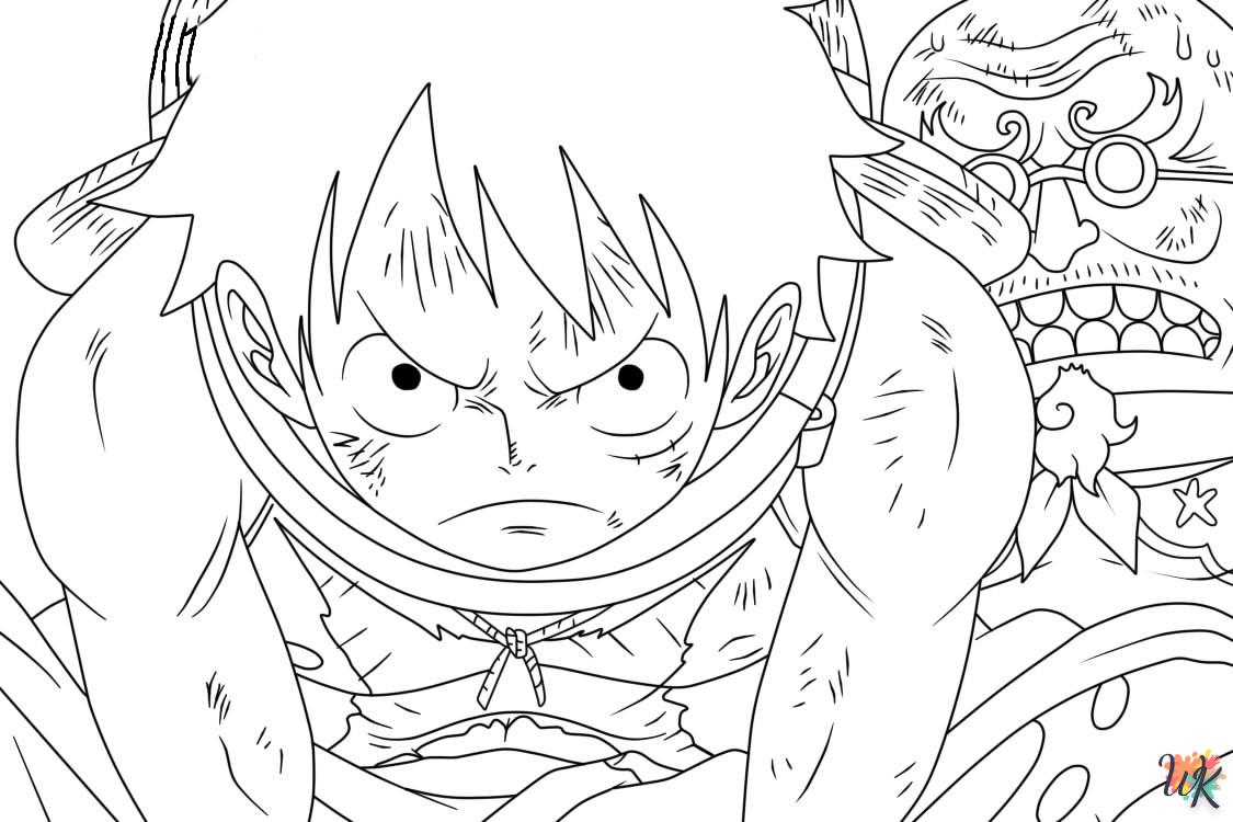 coloriage One Piece  en ligne 8 ans