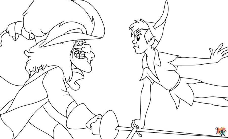 coloriage Peter Pan  à colorier en ligne gratuit