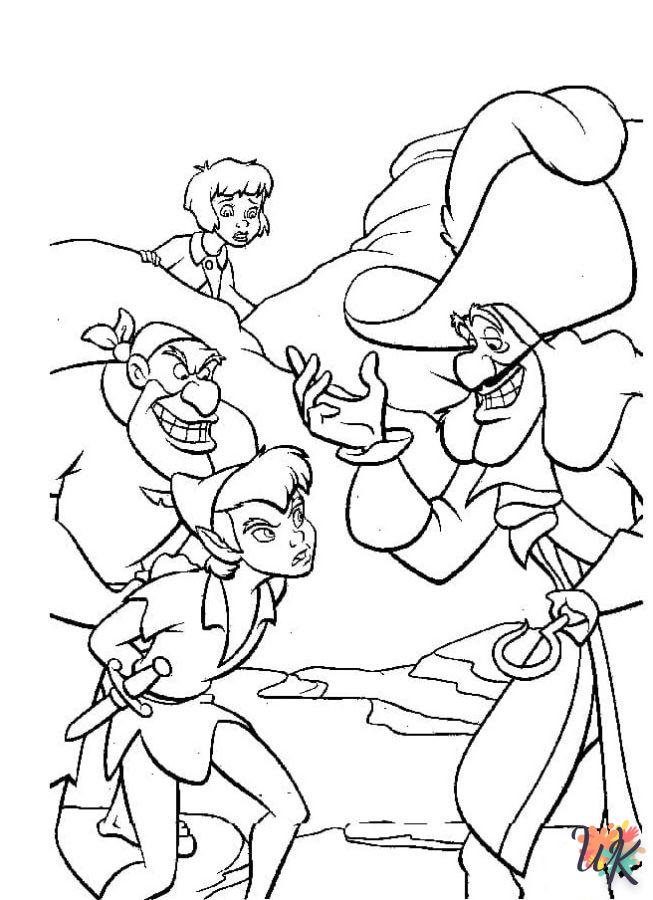 coloriage Peter Pan  pour enfant de à imprimer