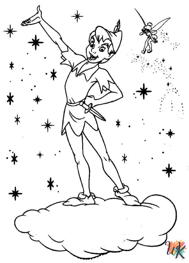 coloriage Peter Pan  magique à faire en ligne