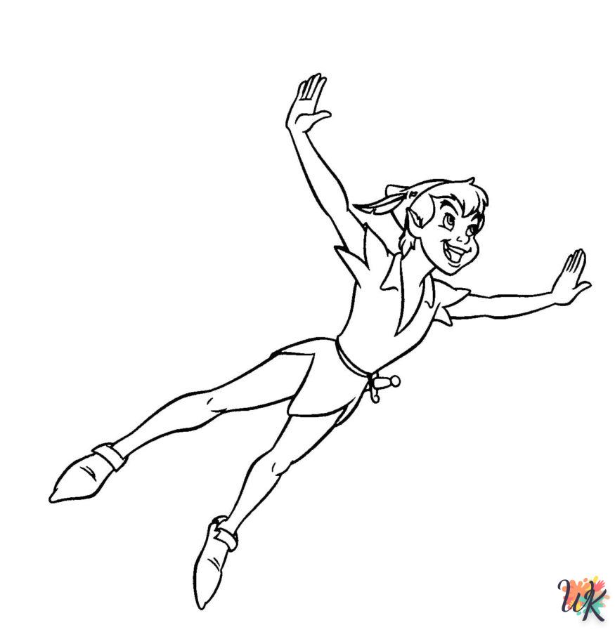 coloriage Peter Pan  et dessin a imprimer