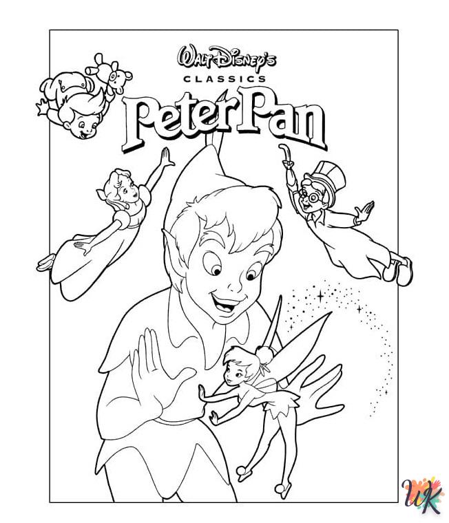 coloriage Peter Pan  en ligne à imprimer