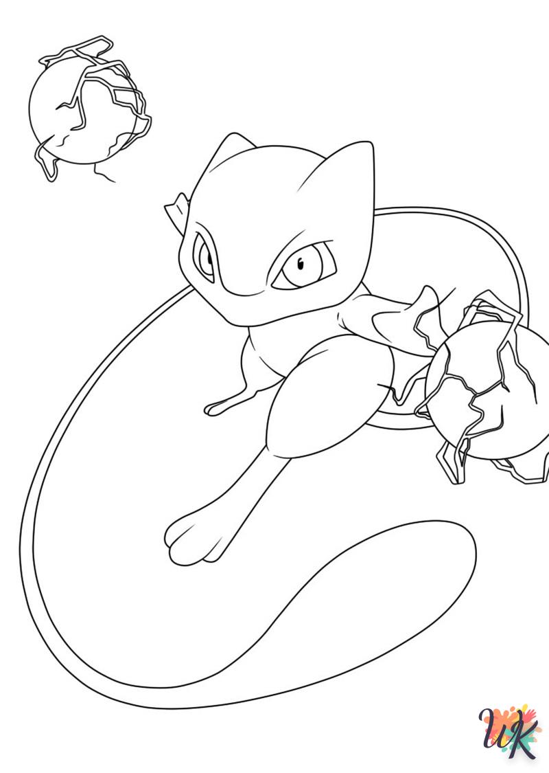 coloriage Pokemon  bebe à imprimer