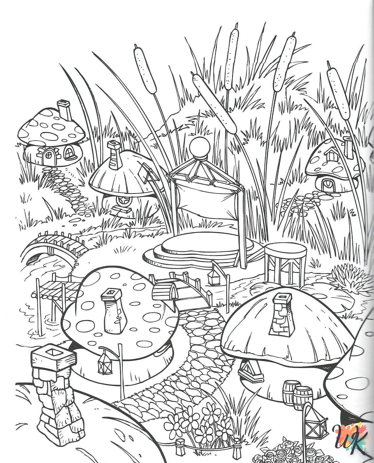 coloriage Schtroumpf  en ligne pour enfant