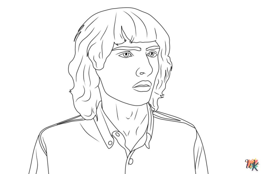 Coloriage Stranger Things gratuit à imprimer pour les fans