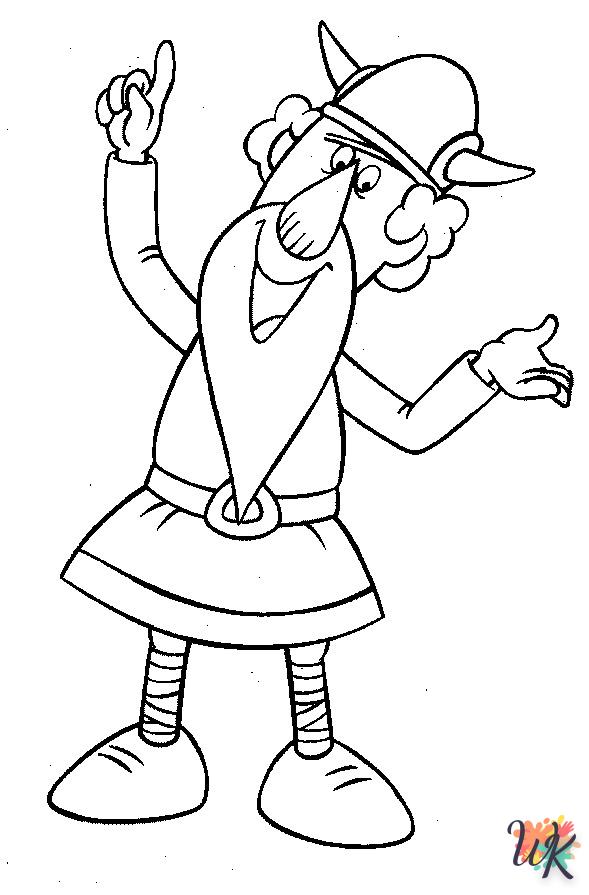 coloriage Vicky the Viking  pour enfant