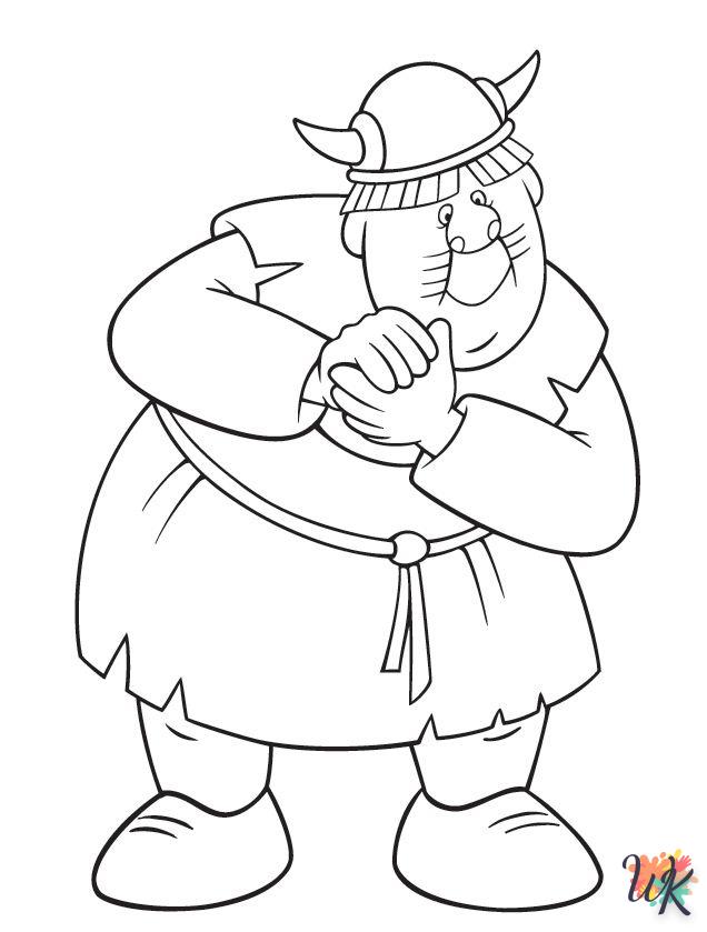 à imprimer coloriage Vicky the Viking