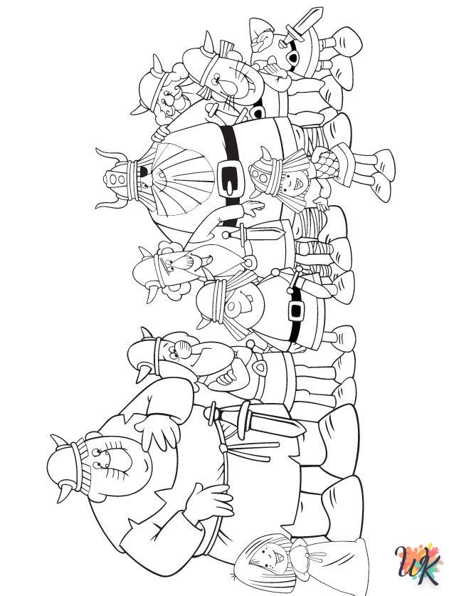 coloriage Vicky the Viking  en ligne pour enfant