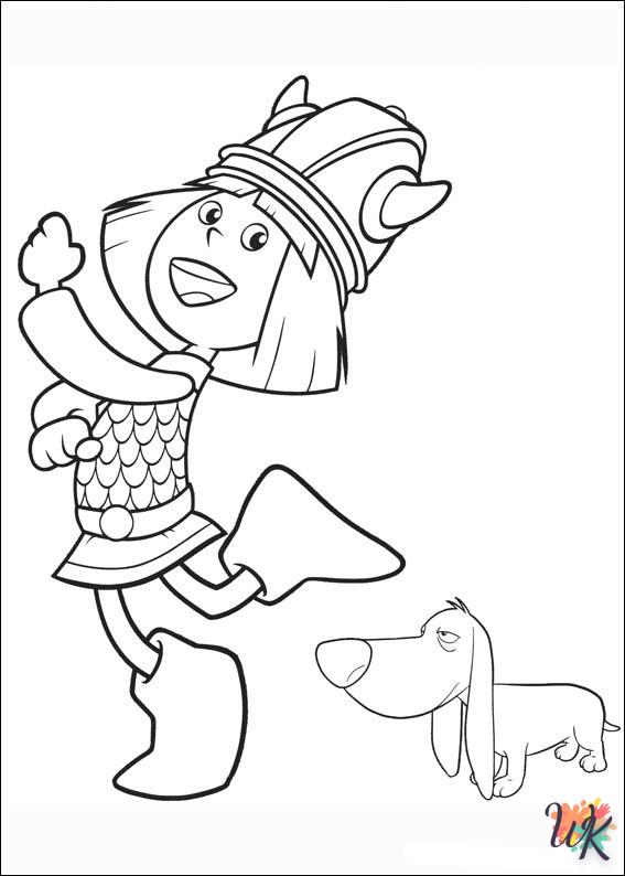 coloriage Vicky the Viking  en ligne