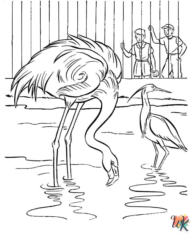 coloriage Zoo  en ligne adulte gratuit