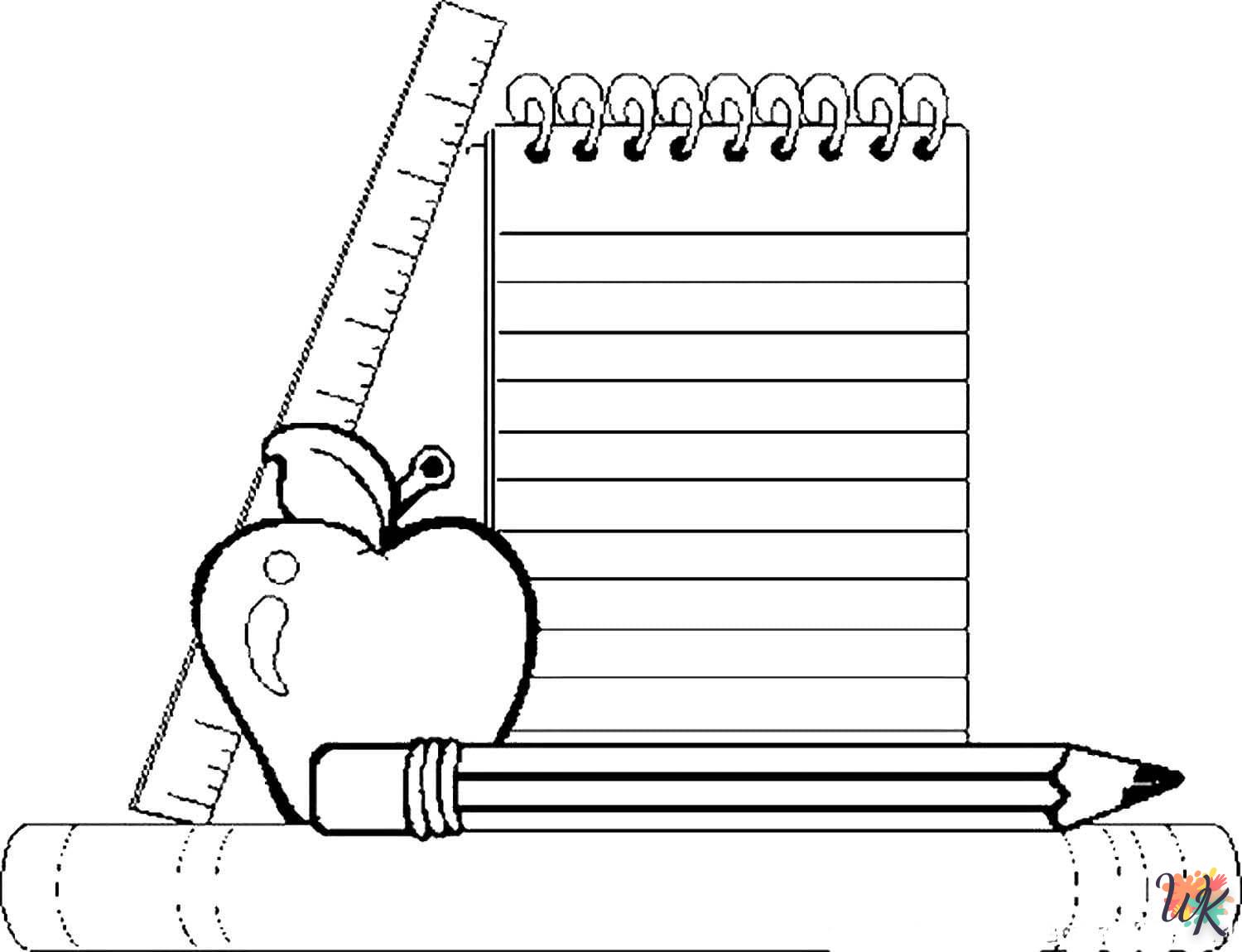 coloriage Rentrée Des Classes  gratuit en ligne