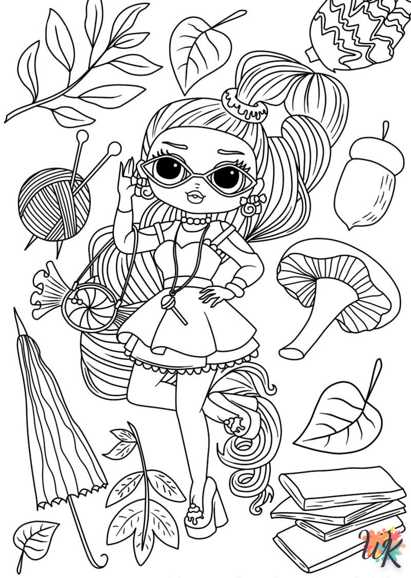 coloriage Automne  d'enfant a imprimer