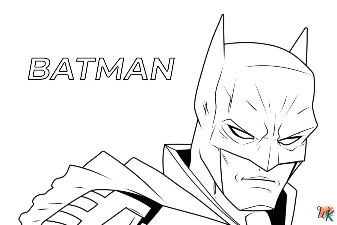 coloriage Batman  licorne en ligne gratuit à imprimer