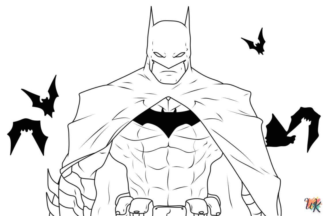 imprimer coloriage Batman