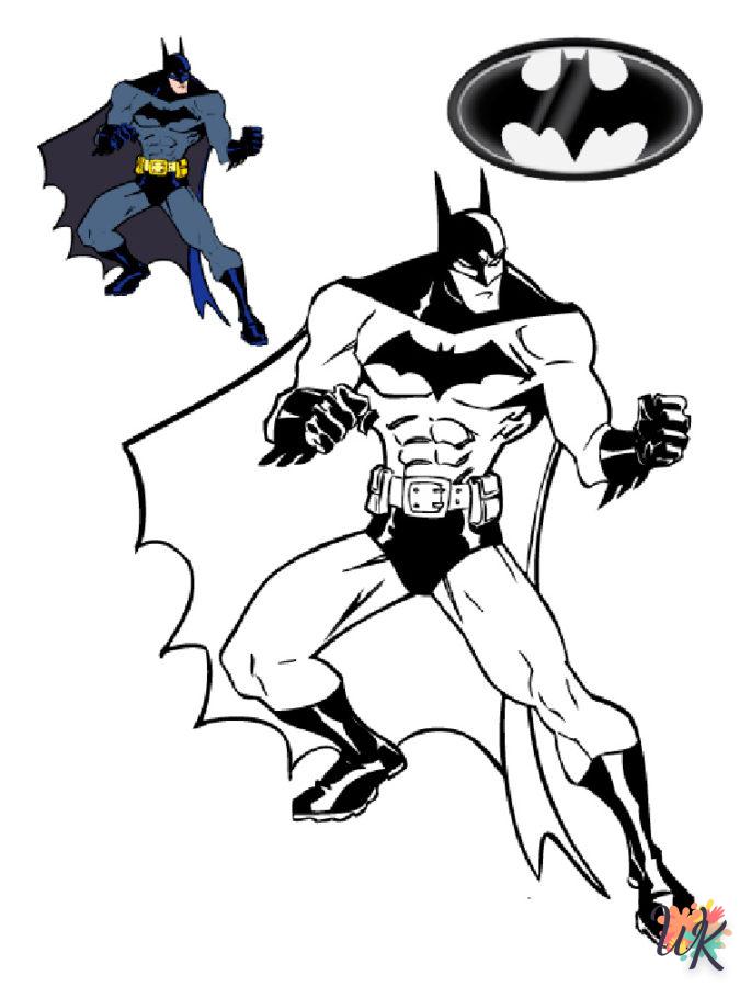 coloriage Batman  à imprimer