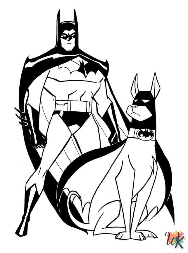 coloriage Batman  et dessins