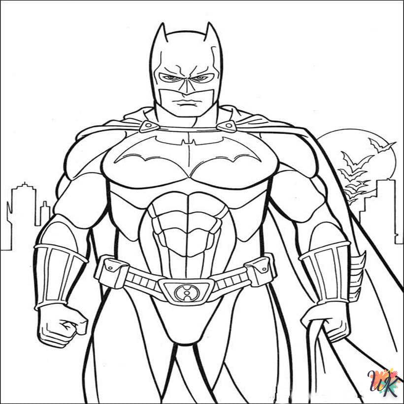 coloriage Batman  en ligne gratuit