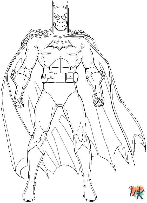 coloriage Batman  à colorier en ligne gratuit