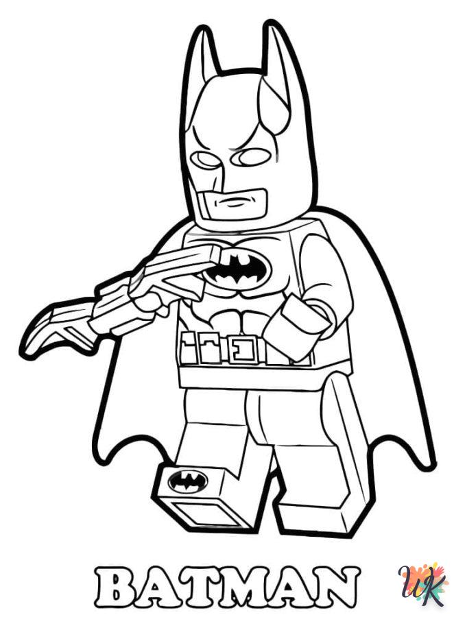 coloriage Batman  a imprimer