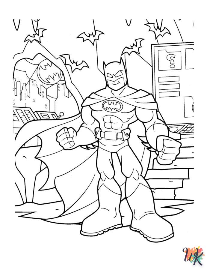 télécharger coloriage Batman  gratuit