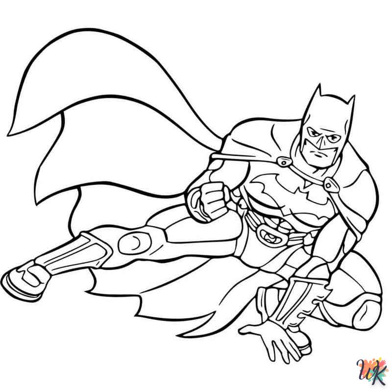 coloriage Batman  a colorier en ligne gratuitement