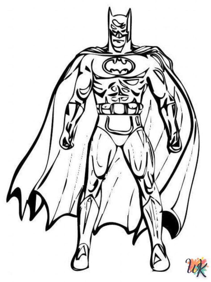 coloriage Batman  a telecharger