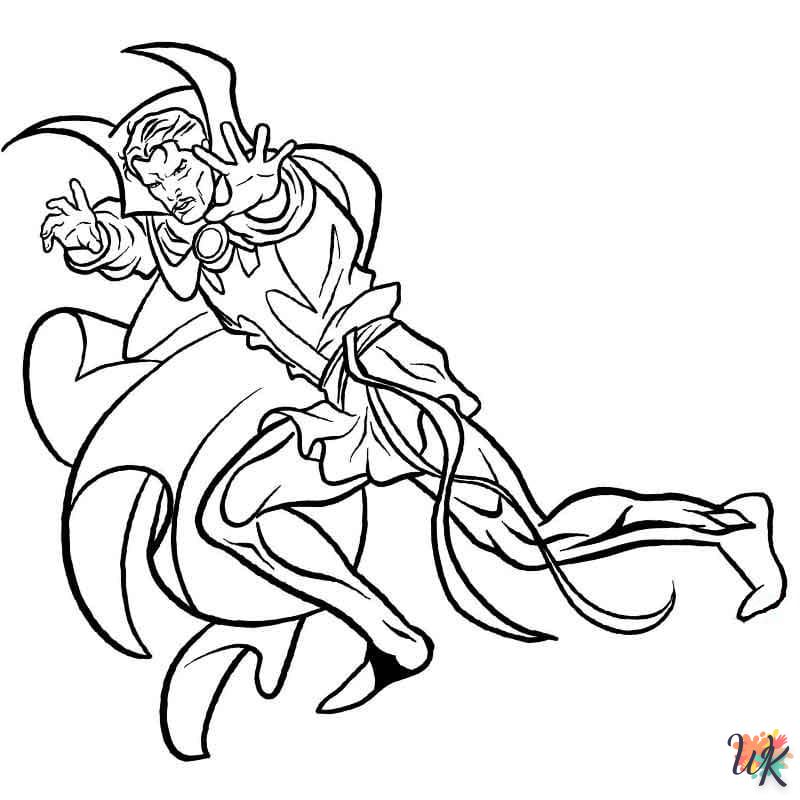 imprimer coloriage Doctor Strange  gratuit