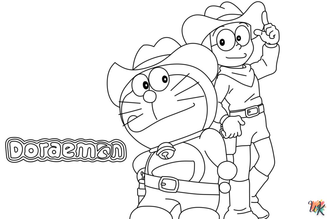 à imprimer coloriage Doraemon