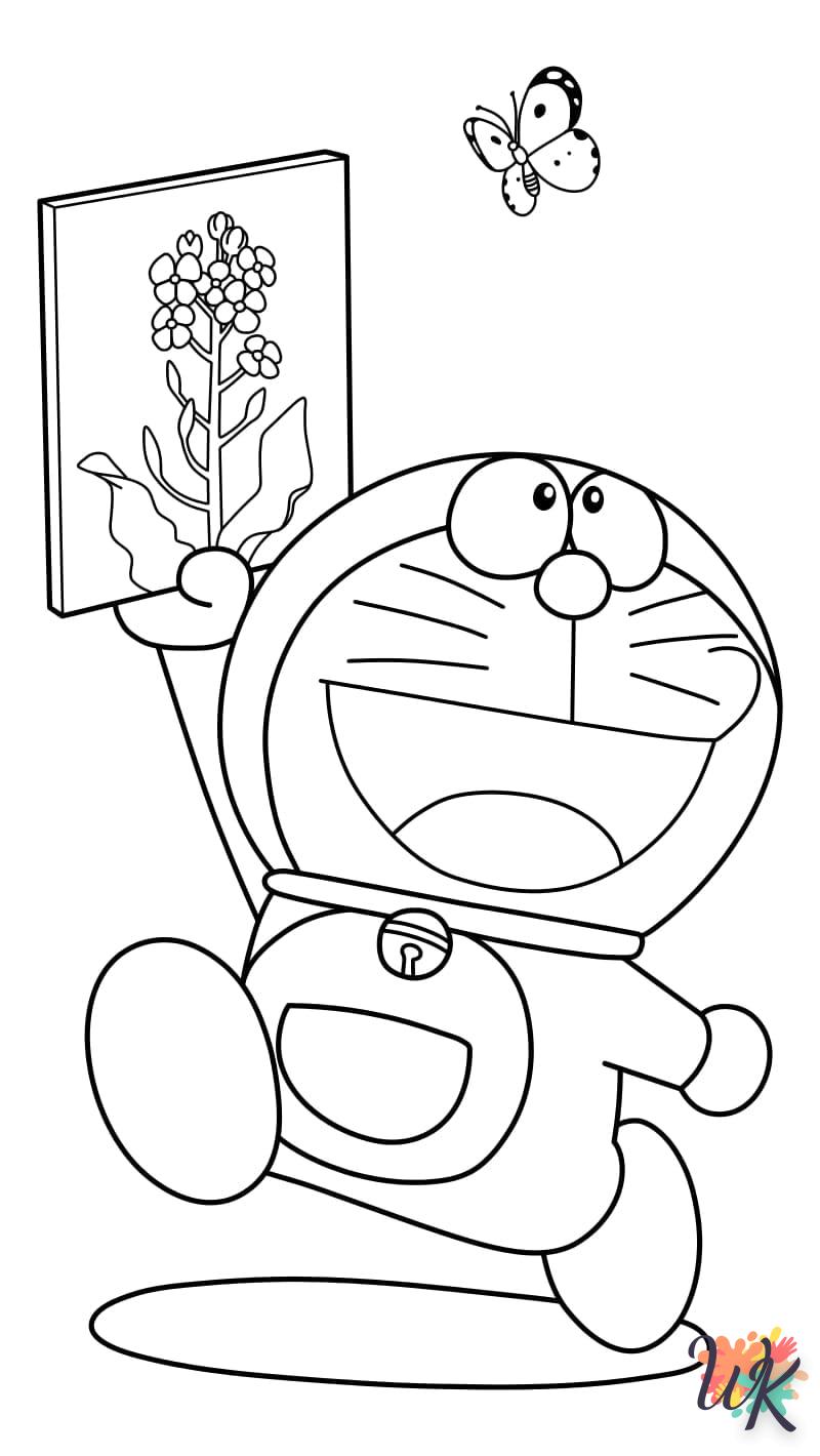 coloriage Doraemon  gratuit a imprimer