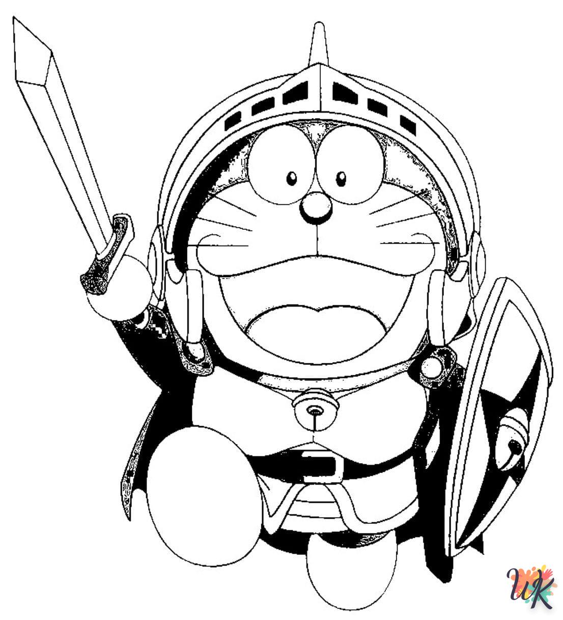 coloriage Doraemon  à imprimer pdf gratuit