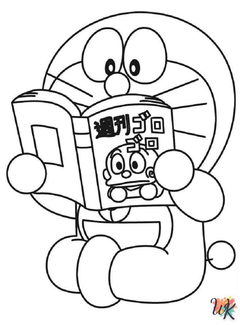 coloriage Doraemon  pour enfant a imprimer