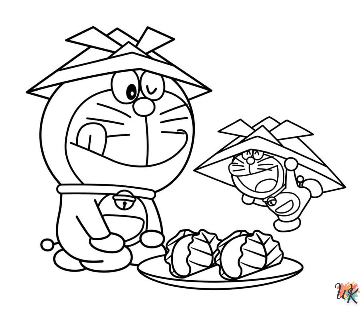 coloriage Doraemon  pour primaire