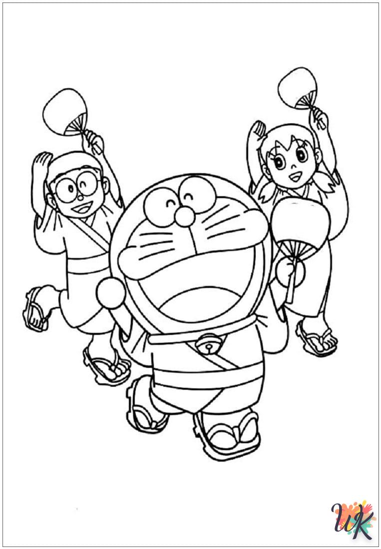 à imprimer coloriage Doraemon