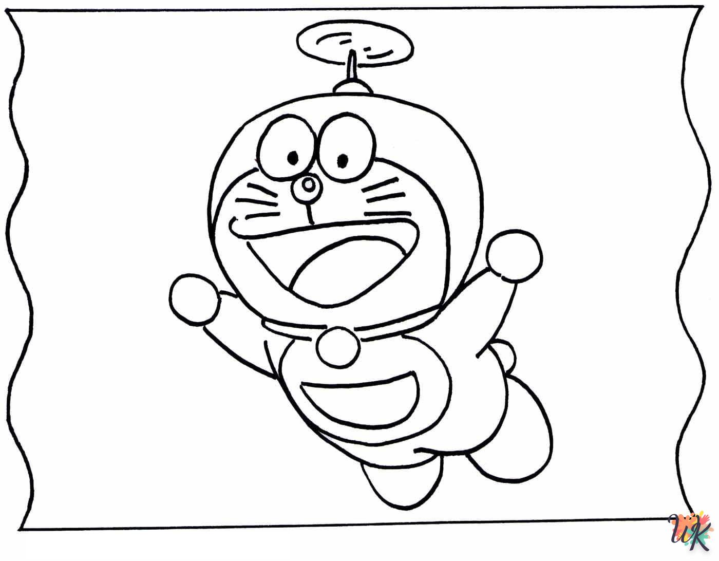 coloriage Doraemon  pour enfants à imprimer