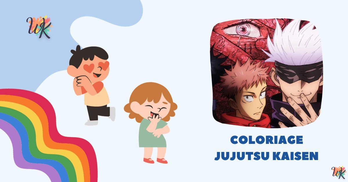 Coloriage Jujutsu Kaisen pour les fans de cette animée 1 Coloriage Jujutsu Kaisen pour les fans de cette animée