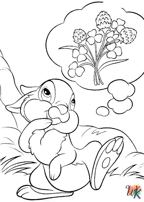 coloriage Lapin  sonic en ligne gratuit à imprimer