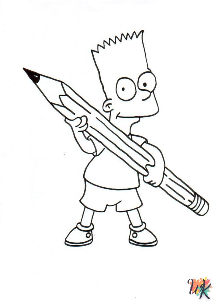 coloriage Simpson  en ligne gratuit