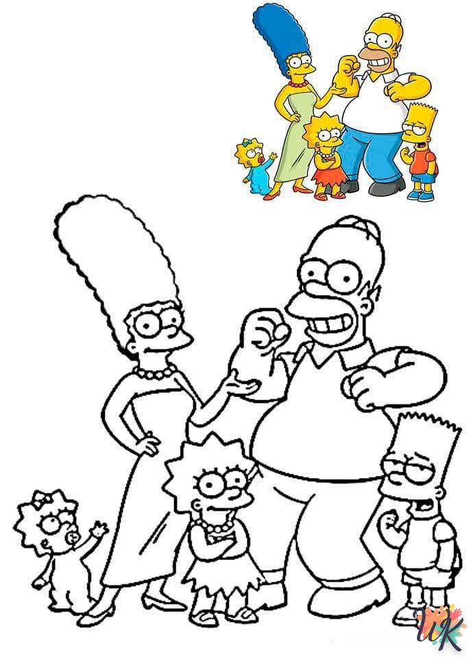 coloriage Simpson  en ligne gratuit